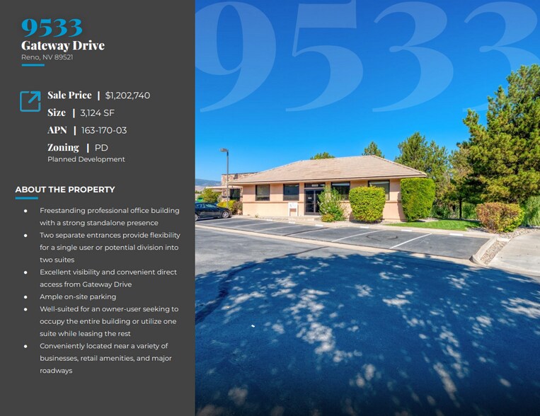 More Photos Of 9533 Gateway Dr, Reno Office For Sale