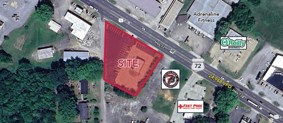 Primary Photo Of 1310 US-72, Corinth Land For Lease