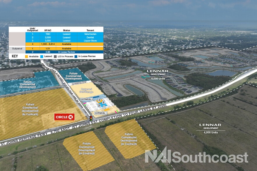 More Photos Of St Johns Heritage & Emerson Drive, Palm Bay Freestanding For Lease