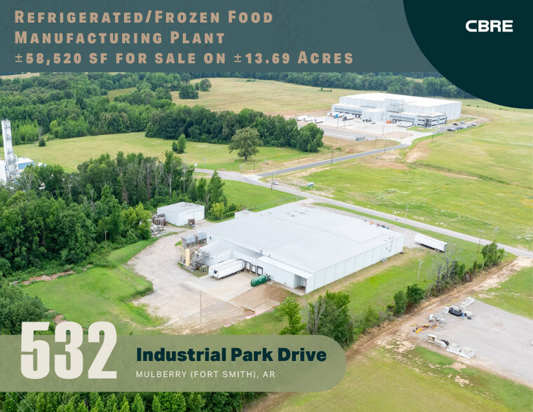 Primary Photo Of 532 Industrial Park Dr, Mulberry Refrigeration Cold Storage For Sale