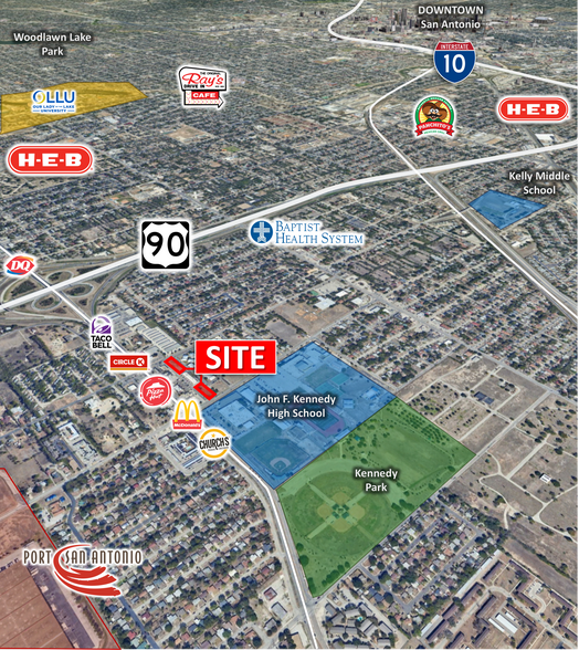More Photos Of 1816 S General McMullen Dr, San Antonio Land For Sale