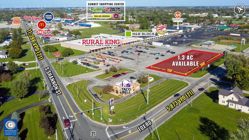 Primary Photo Of 811 Fox Rd, Van Wert Land For Sale