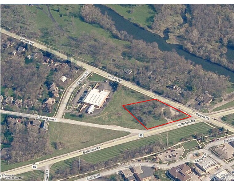 Primary Photo Of Butterfield & Batavia Rd @ Batavia Rd, Warrenville Land For Sale