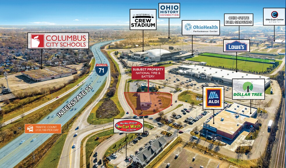 More Photos Of 2385 Silver Dr, Columbus Auto Repair For Sale