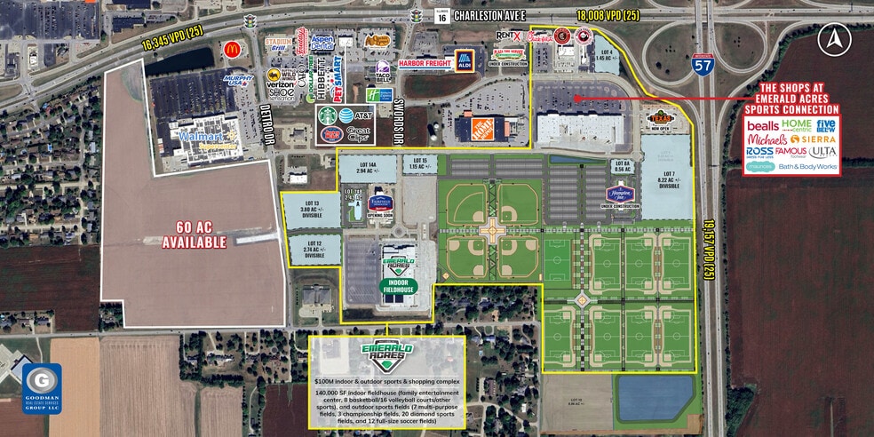 More Photos Of 1400 Fort Worth Way, Mattoon General Retail For Lease