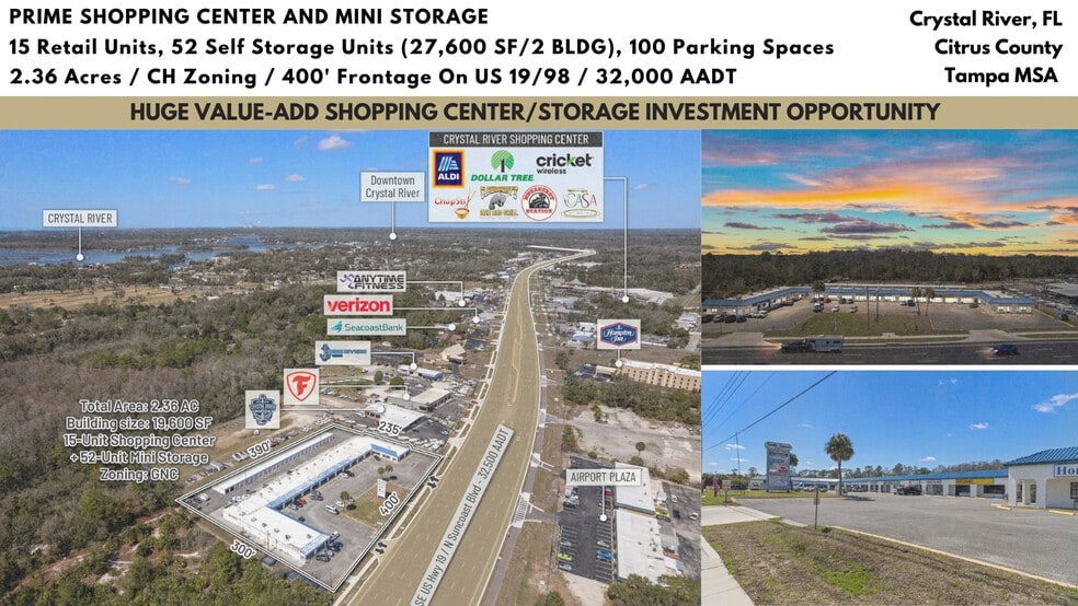 Primary Photo Of 940 N Suncoast Blvd, Crystal River General Retail For Sale