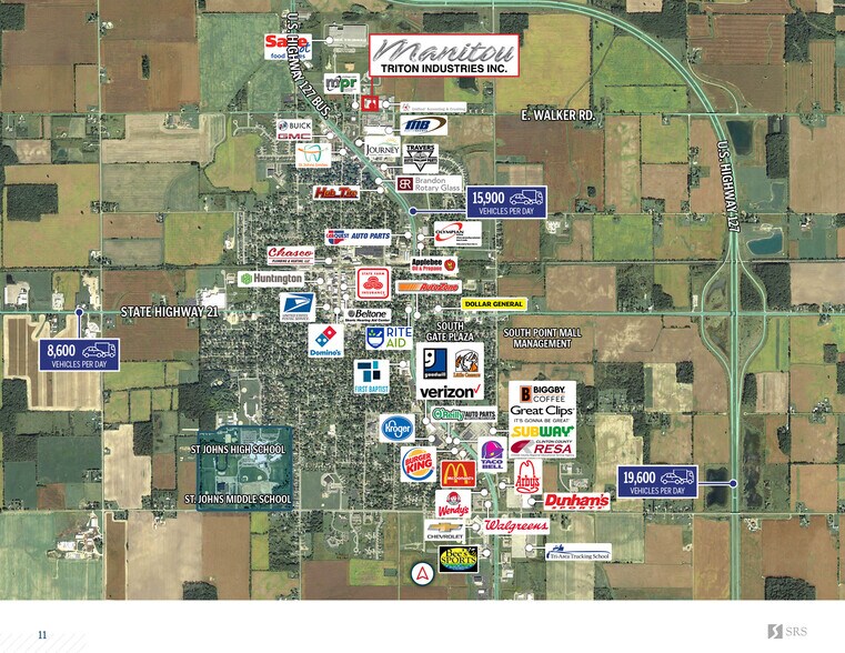 More Photos Of 205 E Walker Rd, Saint Johns Manufacturing For Lease