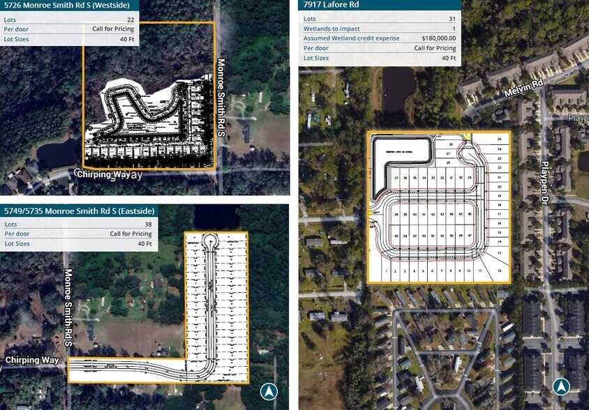 More Photos Of , Jacksonville Land For Sale