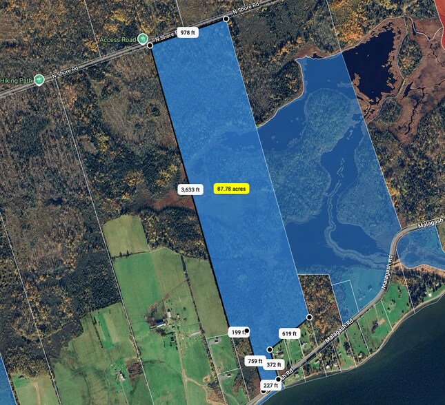 More Photos Of 3883 Malagash Road, Wallace Grant Land For Sale