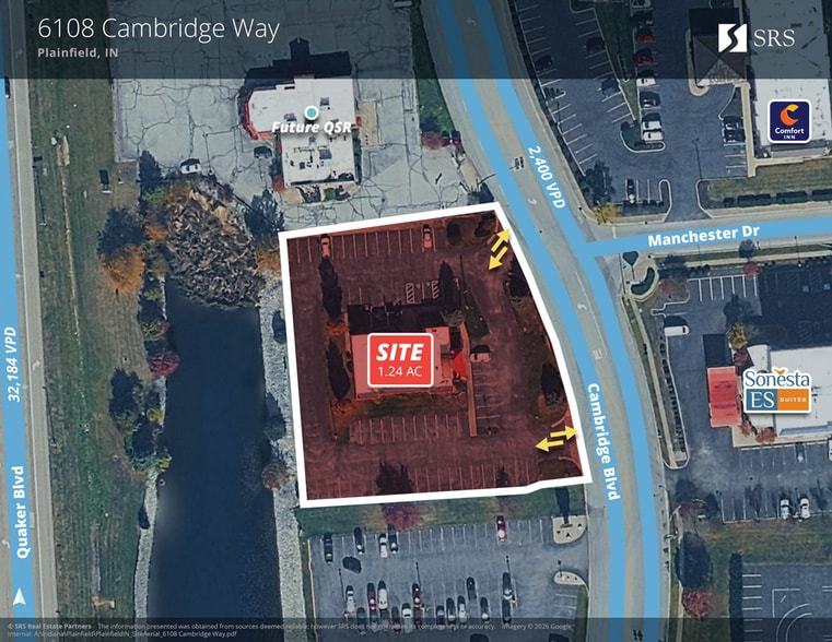 Primary Photo Of 6108 Cambridge Way, Plainfield Restaurant For Sale