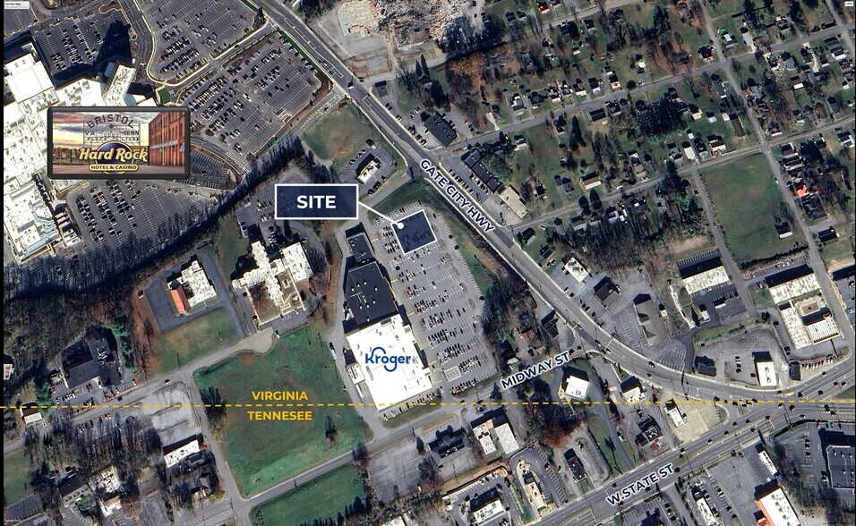 Primary Photo Of Midway St & Gate City Highway Pad Site, Bristol Land For Lease