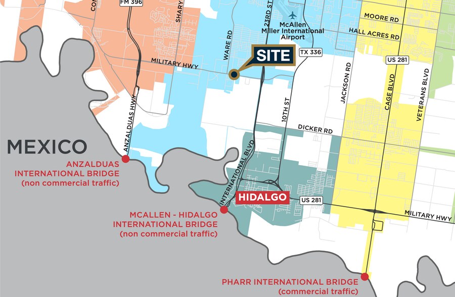 More Photos Of 3101 W Military Hwy, McAllen Distribution For Lease