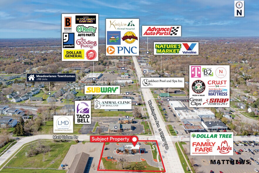 More Photos Of 1162 S Washington Ave, Holland Fast Food For Sale