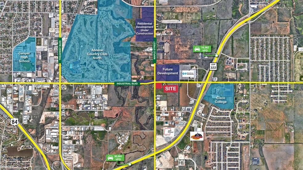 More Photos Of 133 Industrial Blvd, Abilene Land For Sale