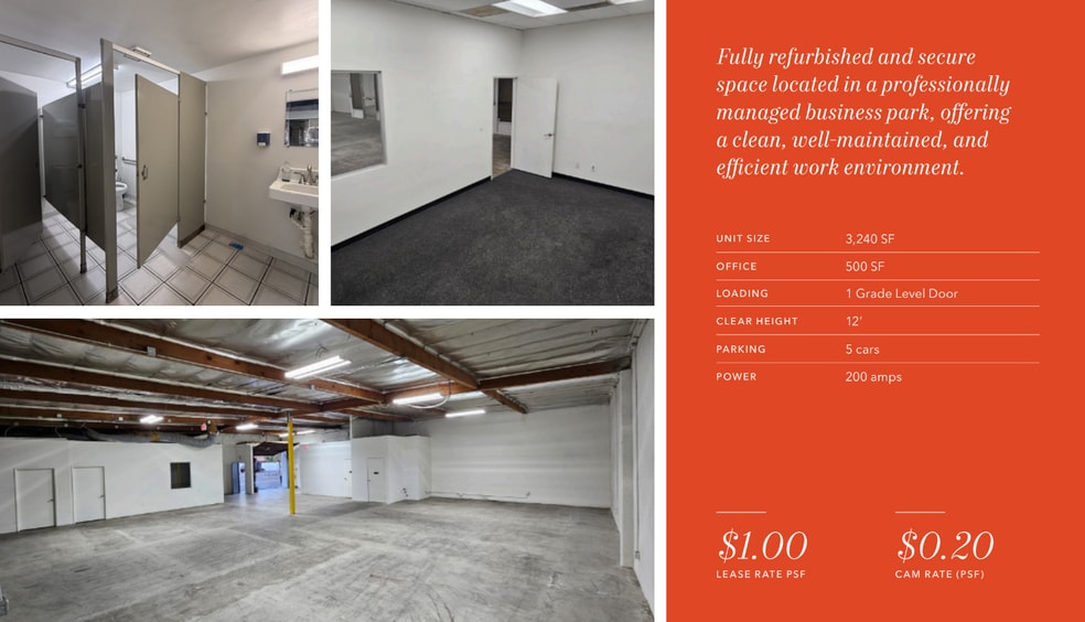 More Photos Of 6635 Florence Ave, Bell Gardens Flex For Lease
