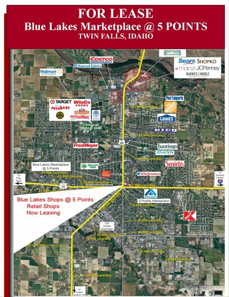 More Photos Of 130-176 Blue Lakes Blvd N, Twin Falls General Retail For Lease