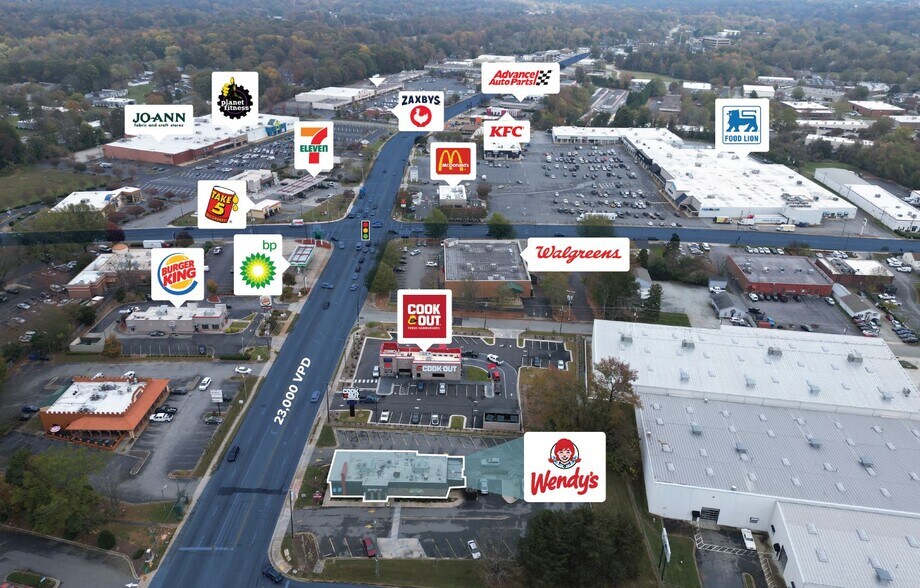 More Photos Of 4805 W Market St, Greensboro Fast Food For Sale