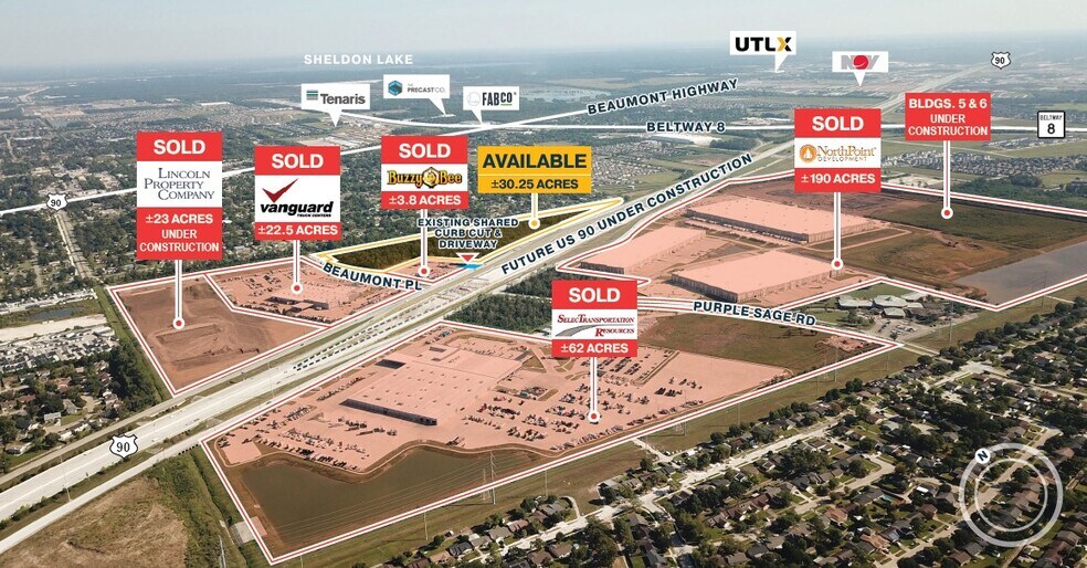 More Photos Of Highway 90 & Uvalde, Houston Land For Sale