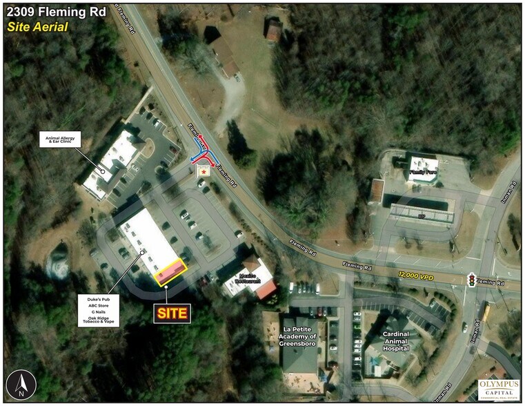 More Photos Of 2309 Fleming Rd, Greensboro Freestanding For Lease