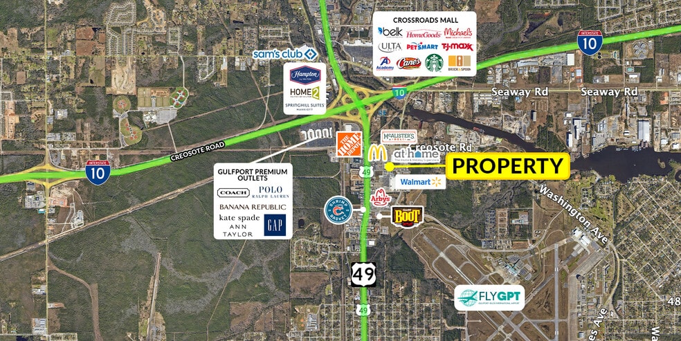 More Photos Of 9444 Highway 49, Gulfport Freestanding For Sale