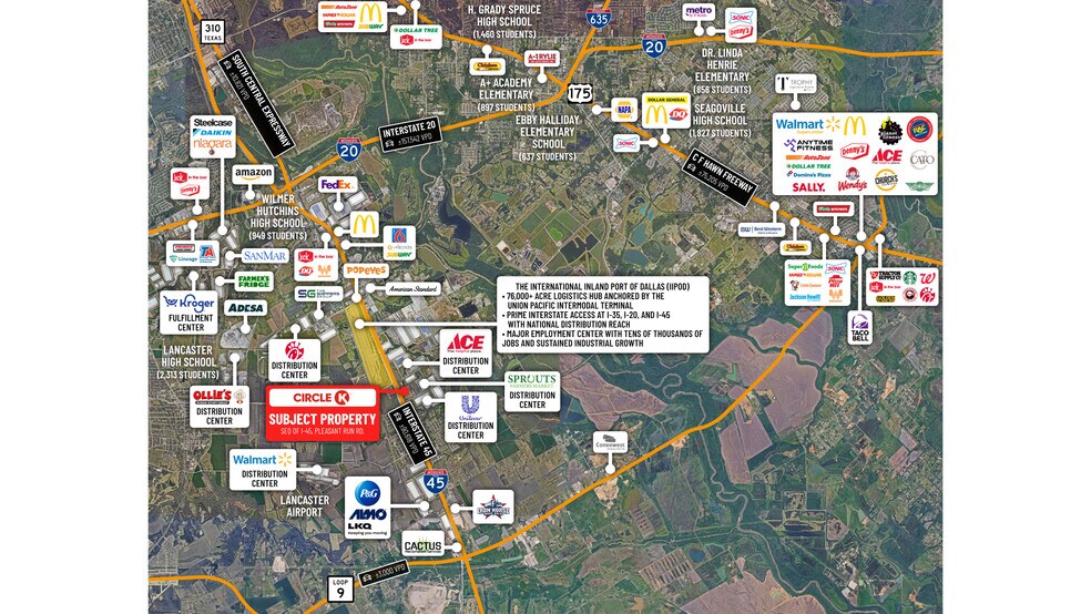 More Photos Of 4700 I-45, Wilmer Convenience Store For Sale