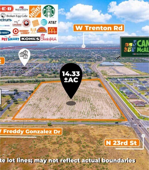 More Photos Of 9800 N 23rd St, McAllen Land For Sale