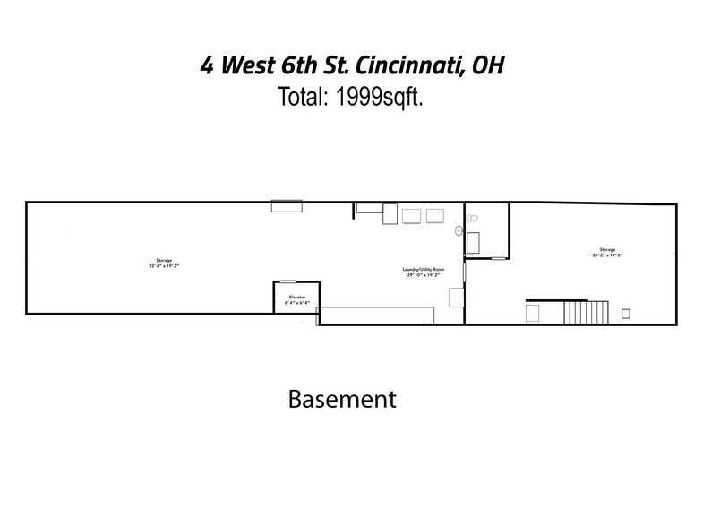 More Photos Of 6 W 4th St, Cincinnati Storefront Retail Office For Sale