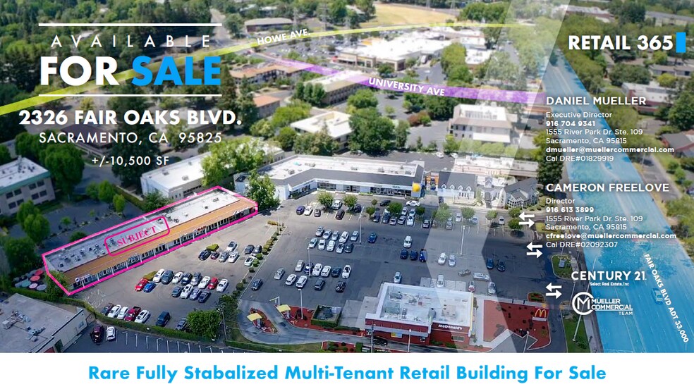 More Photos Of 2326 Fair Oaks Blvd, Sacramento Restaurant For Lease