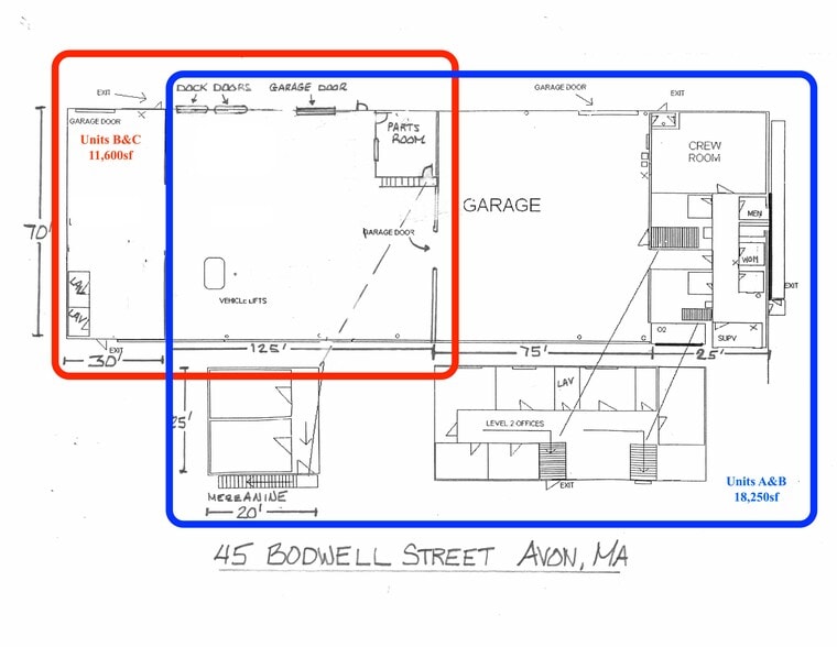 More Photos Of 45 Bodwell St, Avon Distribution For Lease