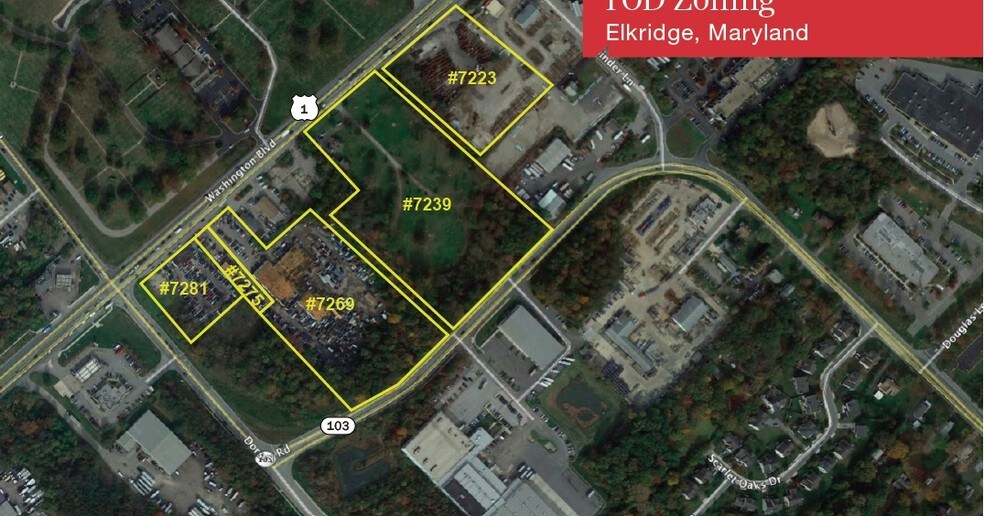 More Photos Of 7223-7281 Washington Blvd, Elkridge Land For Lease