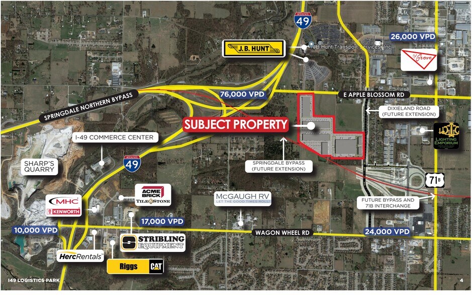 More Photos Of 00 W Apple Blossom Ave, Lowell Industrial For Lease