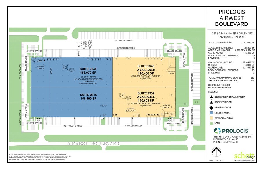 More Photos Of 2516-2548 Airwest Blvd, Plainfield Warehouse For Lease