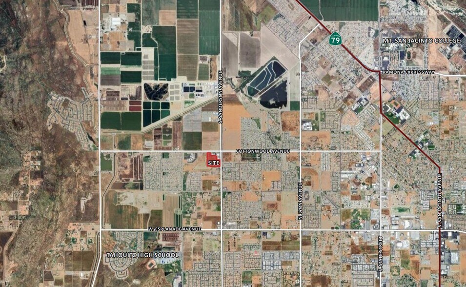 More Photos Of SWC Sanderson Ave & Cottonwood Ave, San Jacinto Land For Sale