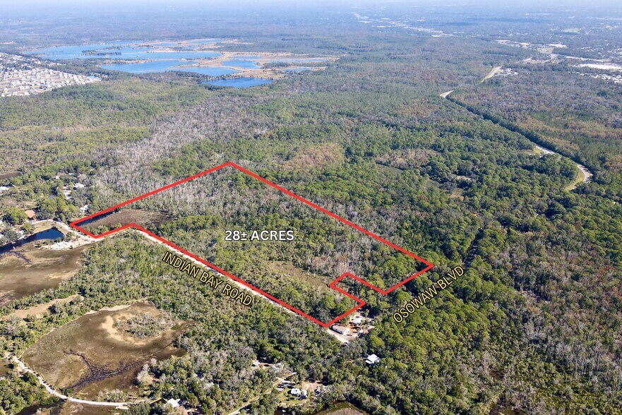 Primary Photo Of 1490 Indian Bay rd, Spring Hill Land For Sale