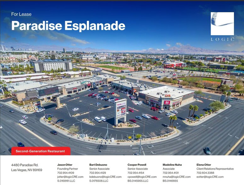 Primary Photo Of 4480 Paradise Rd, Las Vegas Storefront For Lease