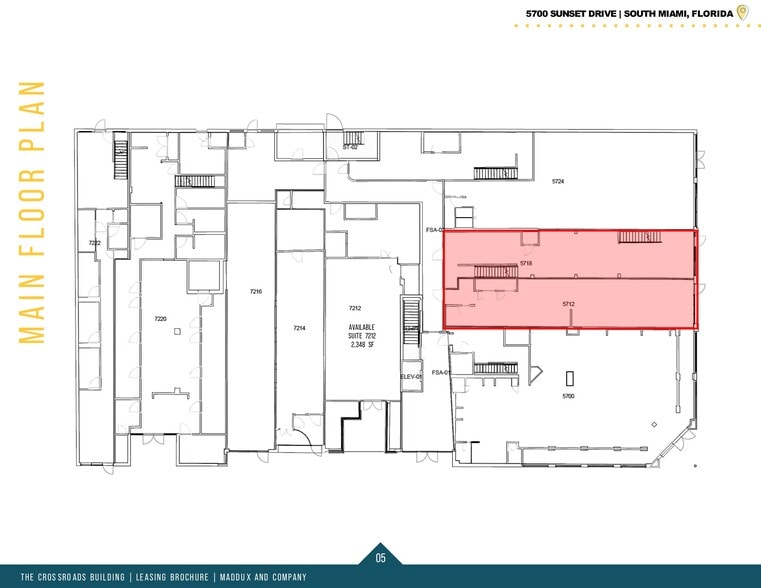 More Photos Of 7200-7222 Red Rd, South Miami General Retail For Lease