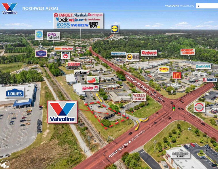 More Photos Of 2811 W Raleigh Road Pky, Wilson Auto Repair For Sale