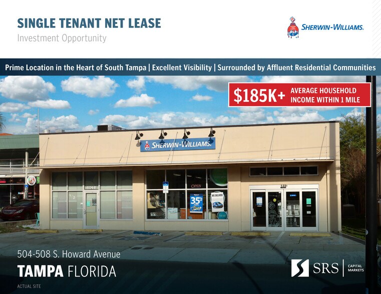 Primary Photo Of 504 S Howard Ave, Tampa Freestanding For Sale