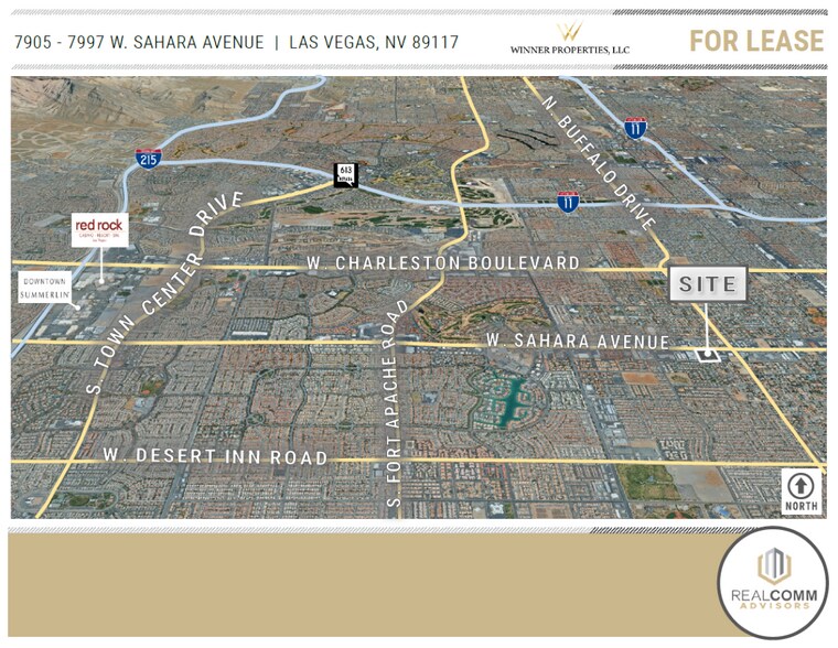 More Photos Of 7905-7995 W Sahara Ave, Las Vegas Unknown For Lease