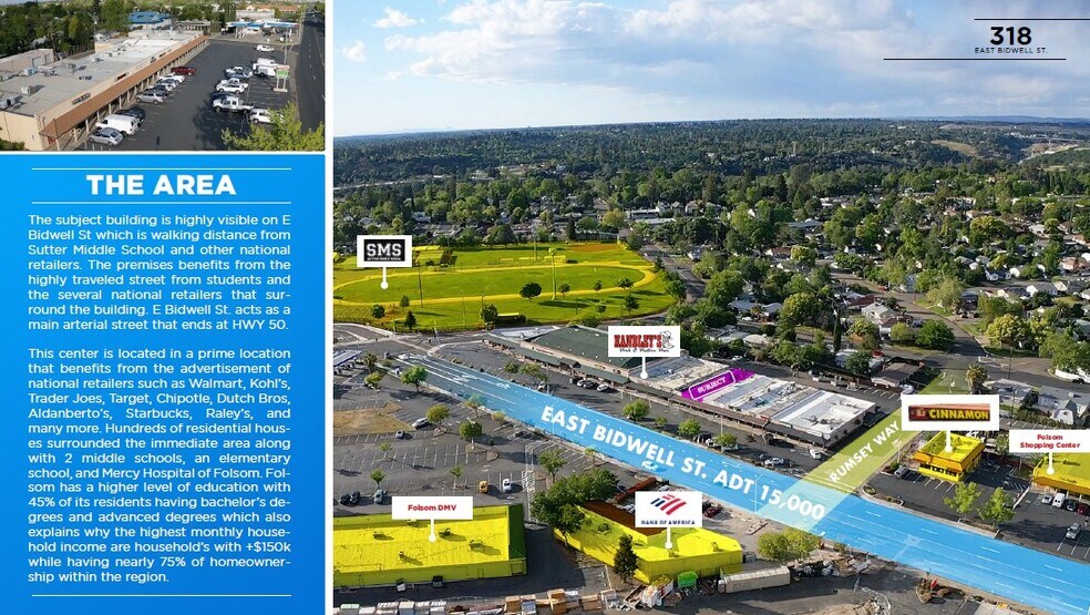 More Photos Of 318-328 E Bidwell St, Folsom Freestanding For Lease