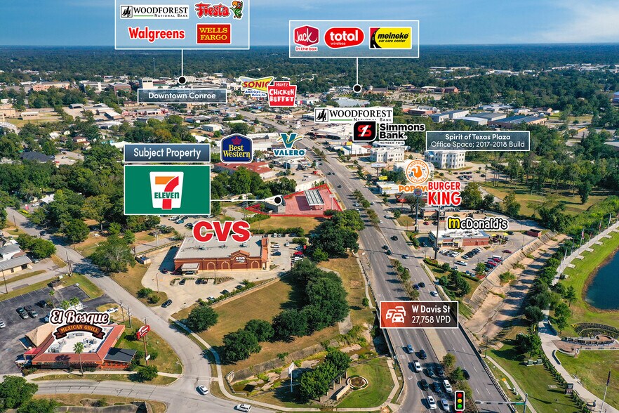 More Photos Of 904 W Davis St, Conroe Freestanding For Sale