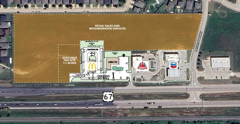 More Photos Of 442 E Highway 67, Venus Land For Sale