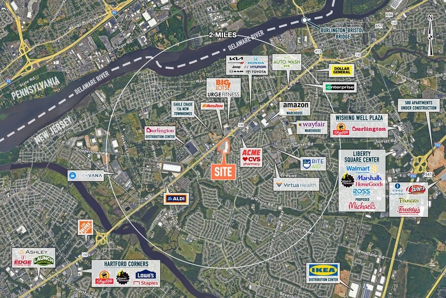 More Photos Of 4340 Route 130, Willingboro Storefront For Sale