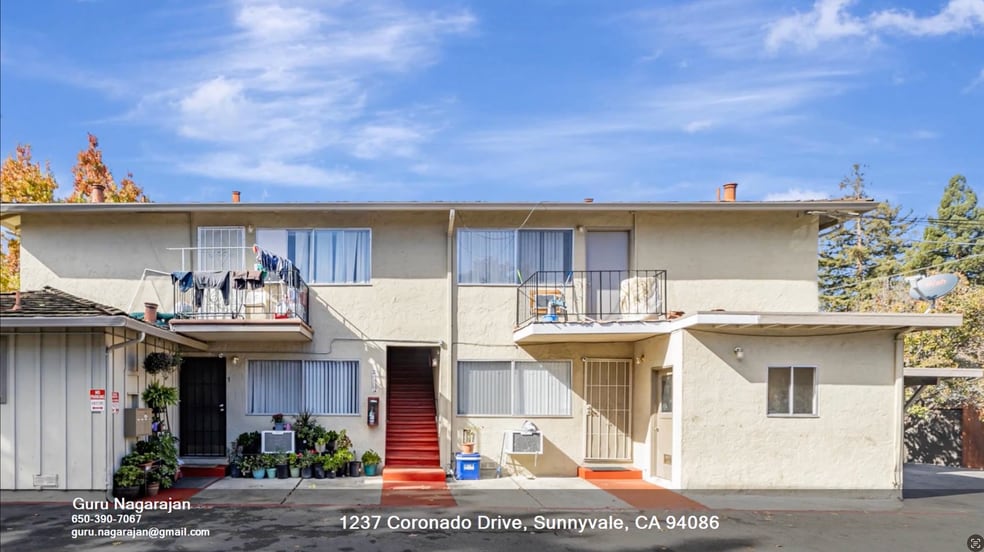 More Photos Of 1237-1241 Coronado Dr, Sunnyvale Apartments For Sale
