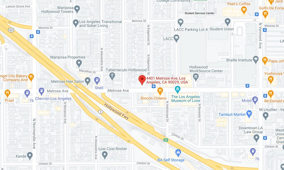 More Photos Of 4401 Melrose Ave, Los Angeles Land For Sale