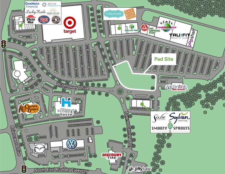 More Photos Of 3143 Wildflower Dr, Bryan Land For Lease