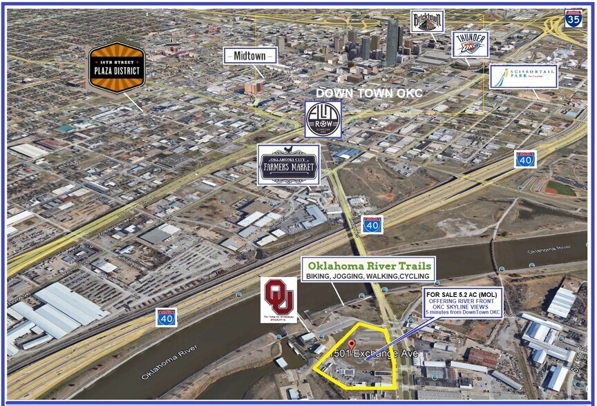 More Photos Of 1501-1511 Exchange Ave, Oklahoma City Land For Sale