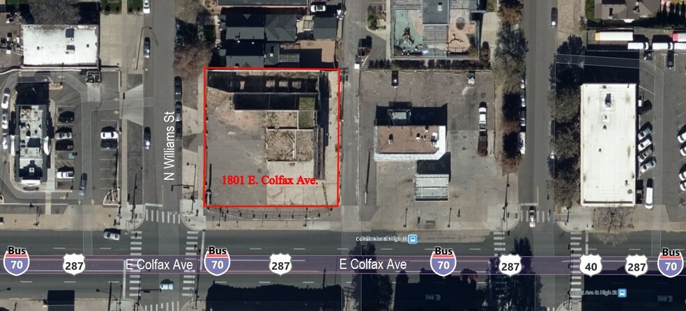 Primary Photo Of 1801 E Colfax Ave, Denver Land For Lease