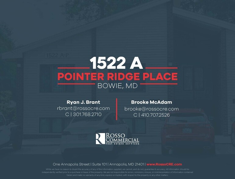More Photos Of 1522 Pointer Ridge Pl, Bowie Coworking Space