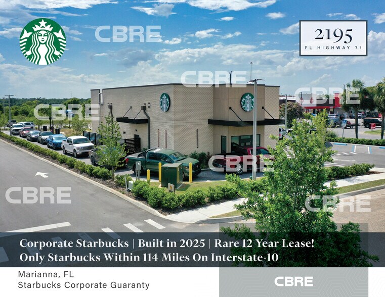 Primary Photo Of 2195 FL-71, Marianna Fast Food For Sale